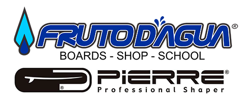 Logo Fruto D'Água e Pierre Shaper